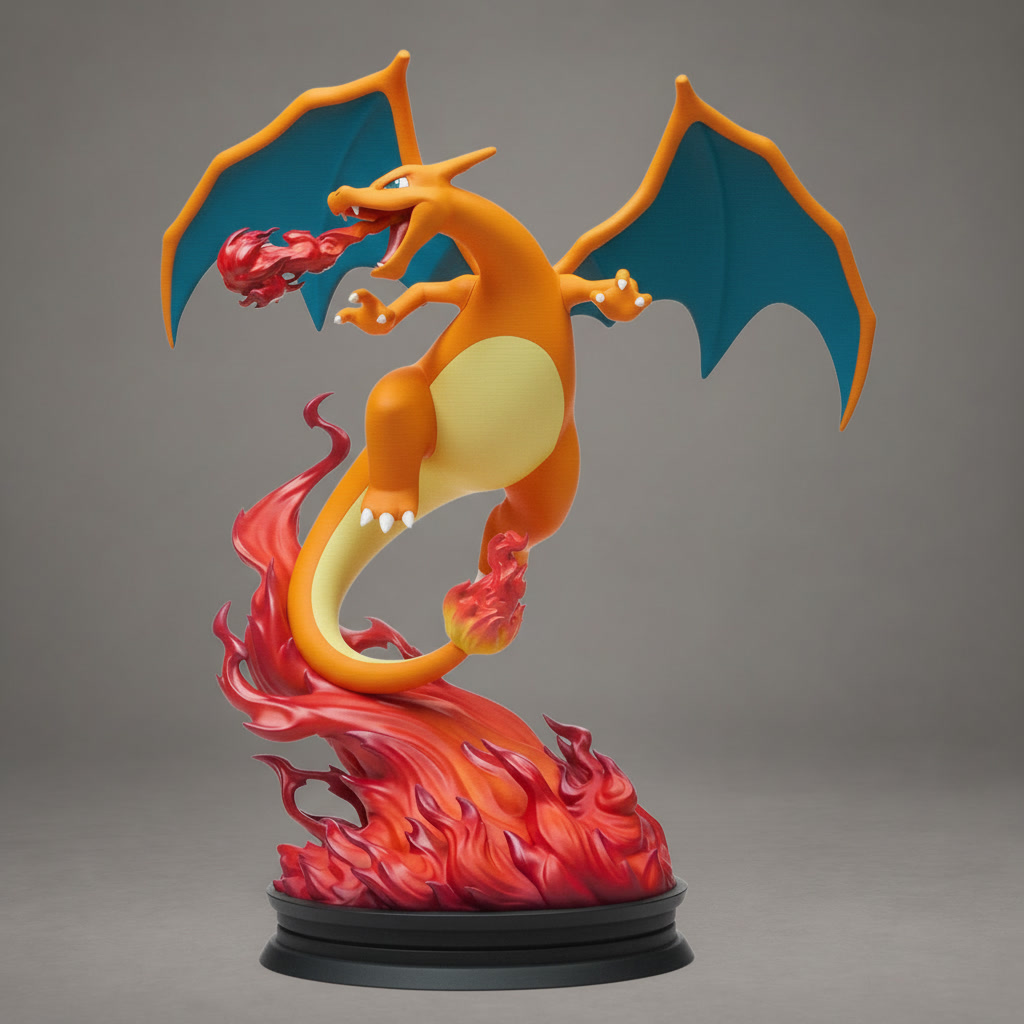 Estátua Charizard Colecionável