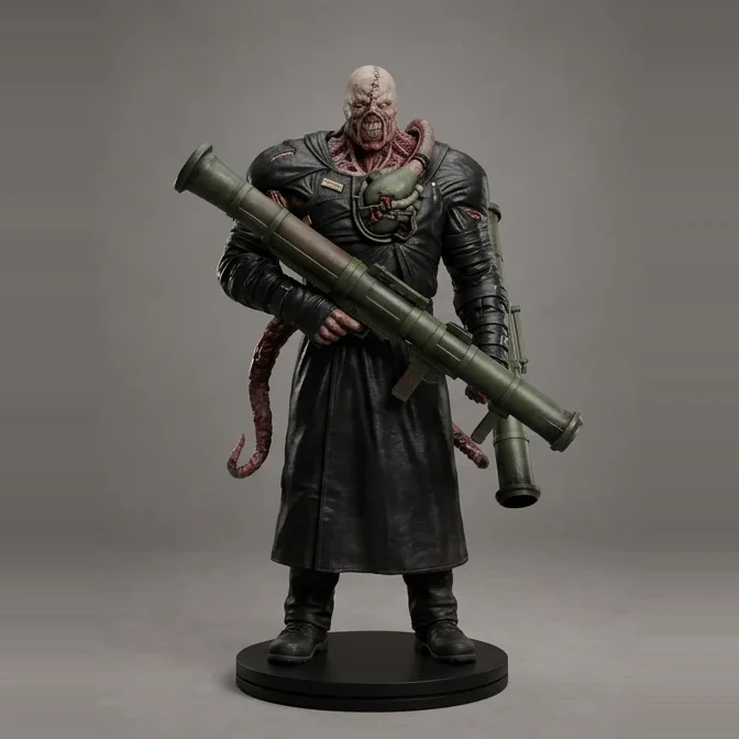Estátua Nemesis Resident Evil Colecionável