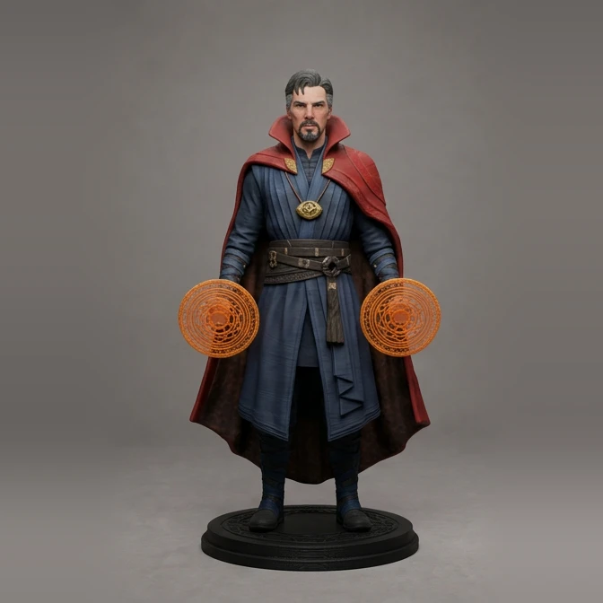 Estátua Doutor Estranho Colecionável
