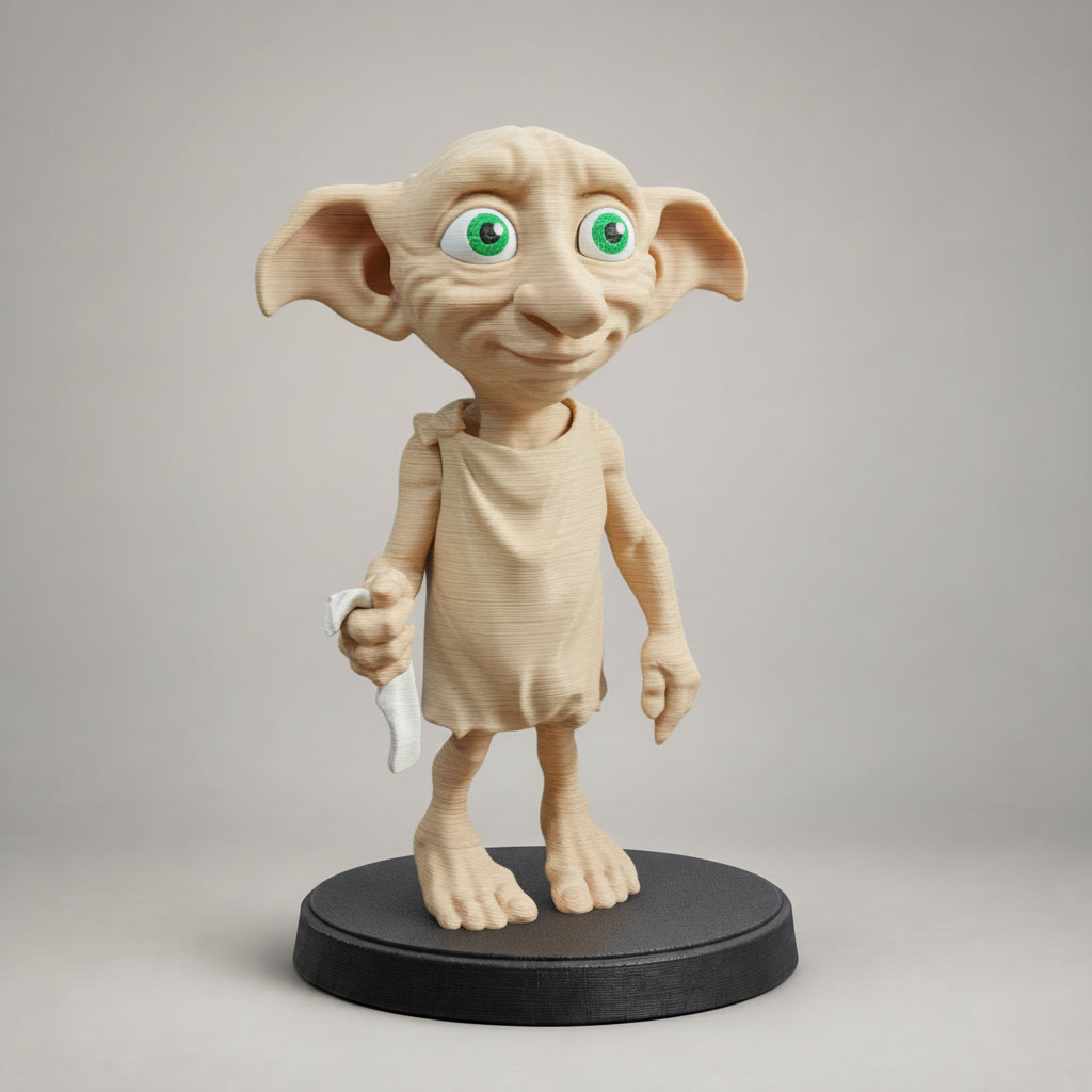 Estátua Dobby Colecionável