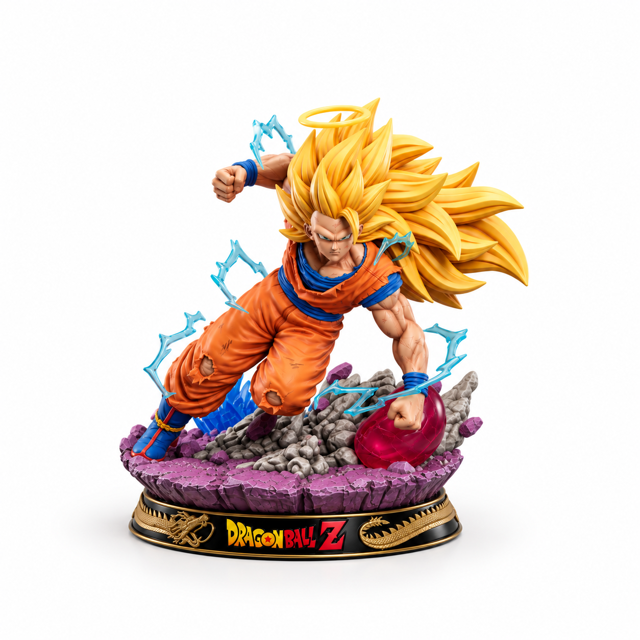 Estátua Goku Super Saiyajin 3 Colecionável