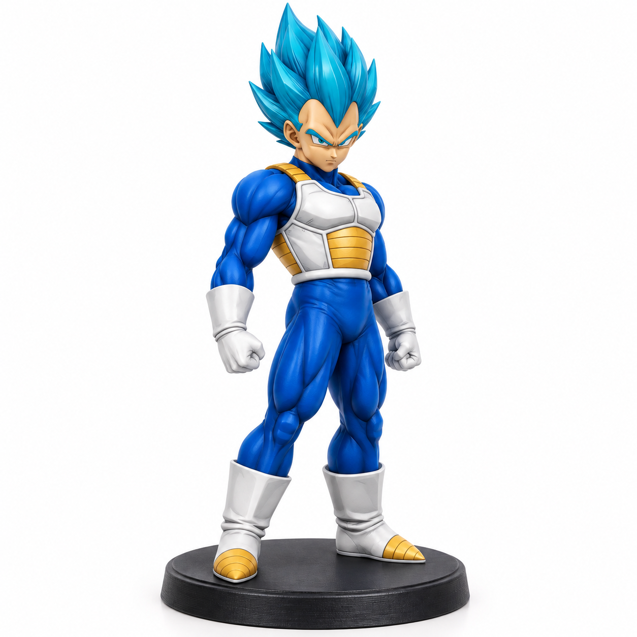 Estátua Vegeta Super Saiyajin Blue Colecionável