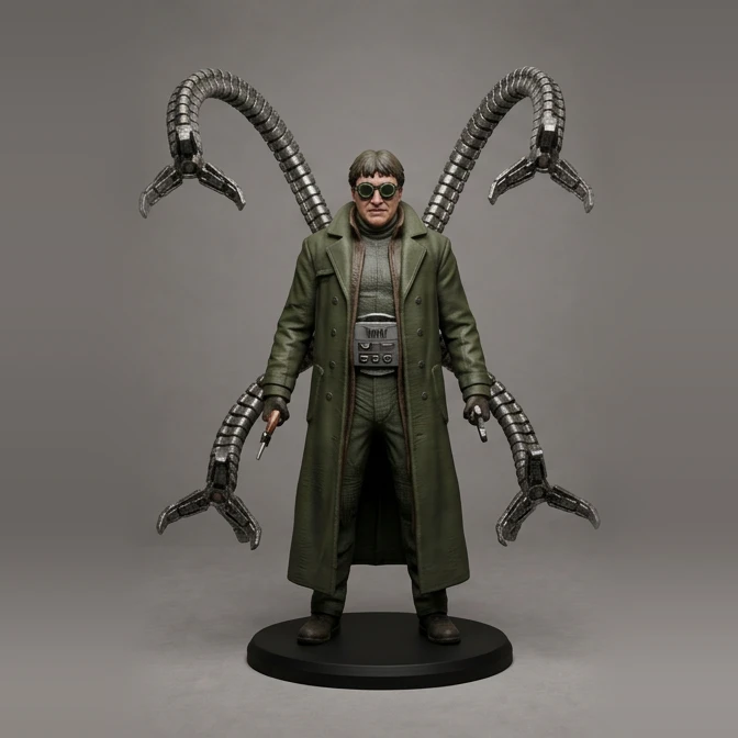 Estátua Doutor Octopus Colecionável