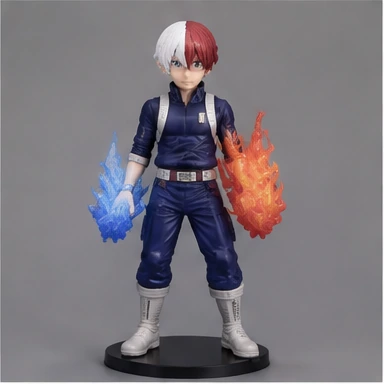 Estátua Shoto Todoroki Colecionável