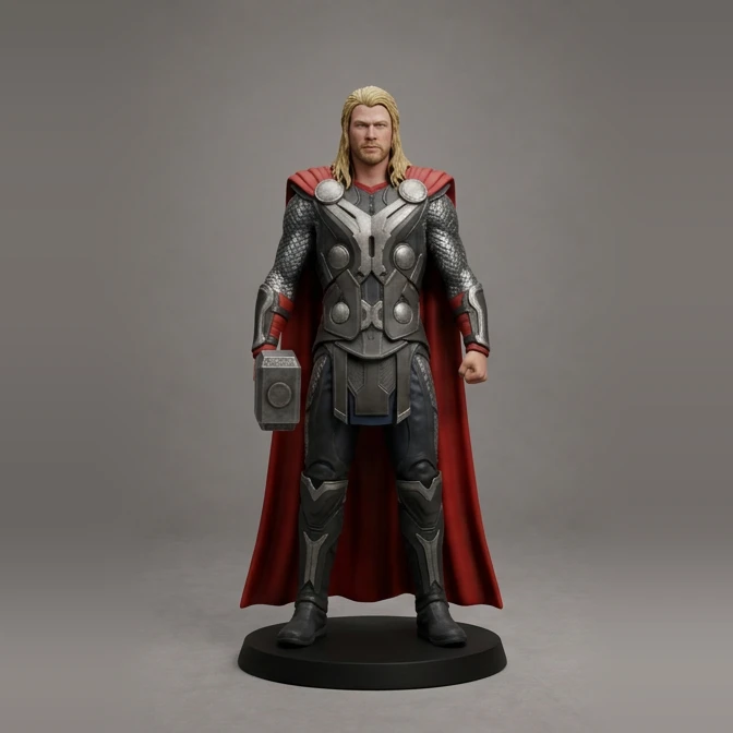 Estátua Thor Colecionável