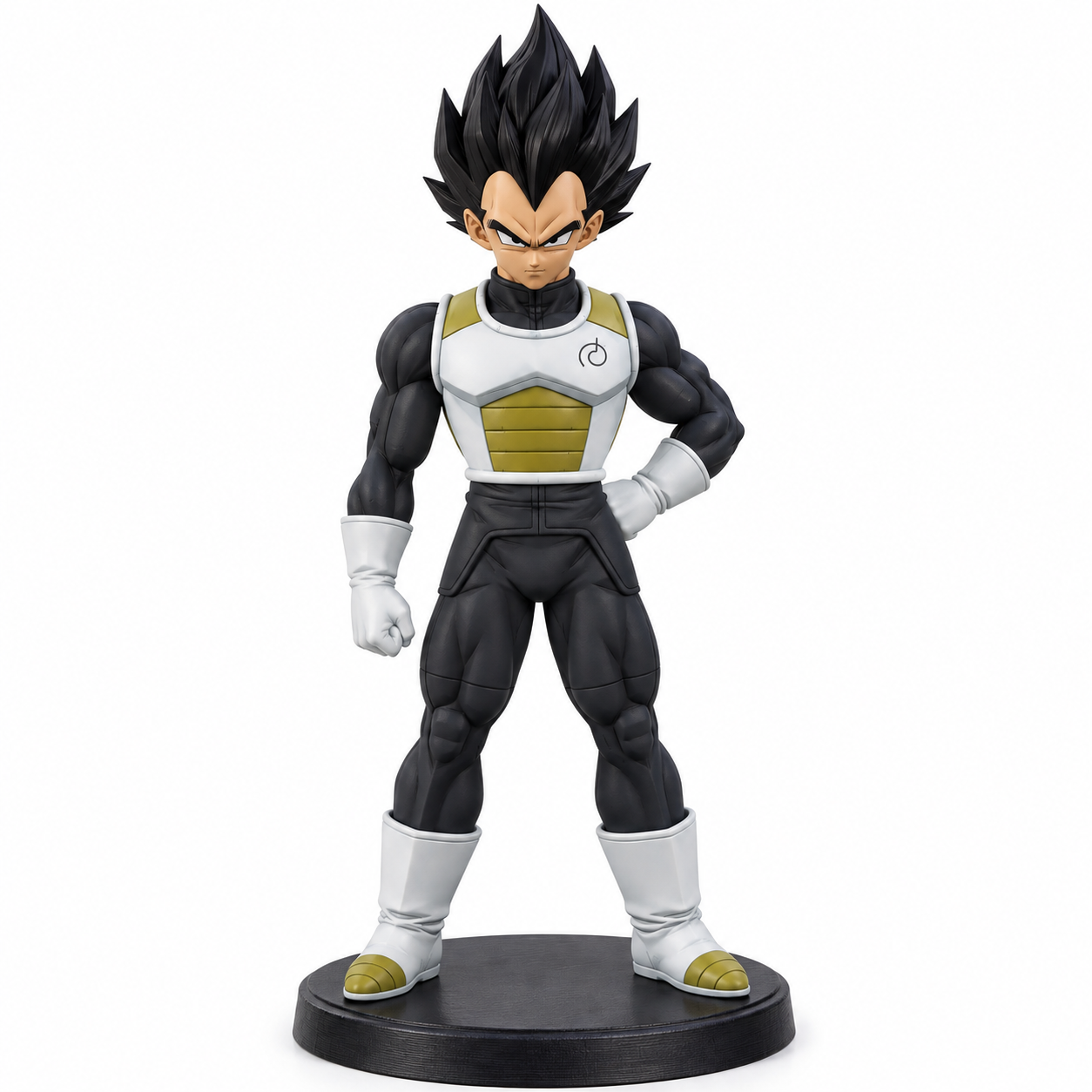 Estátua Vegeta Traje Preto Colecionável