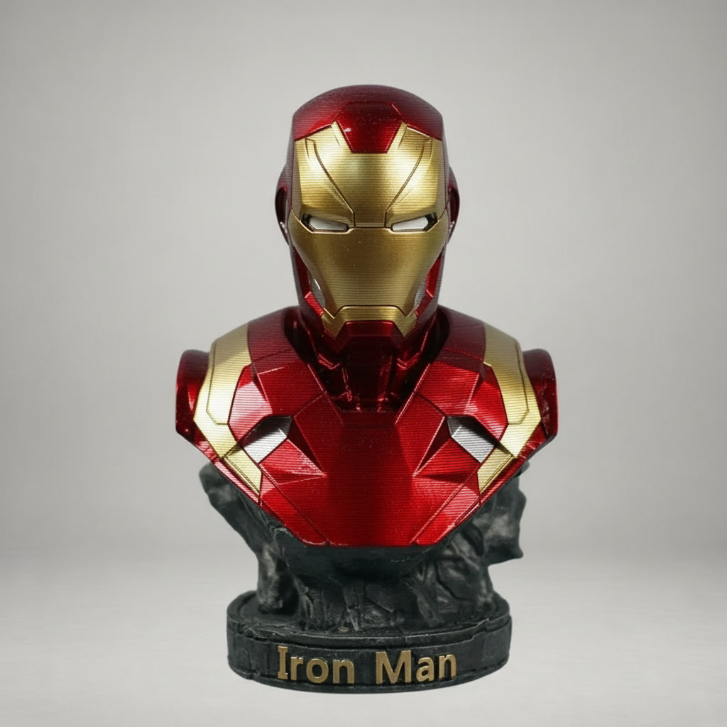 Busto Homem de Ferro Mark 7