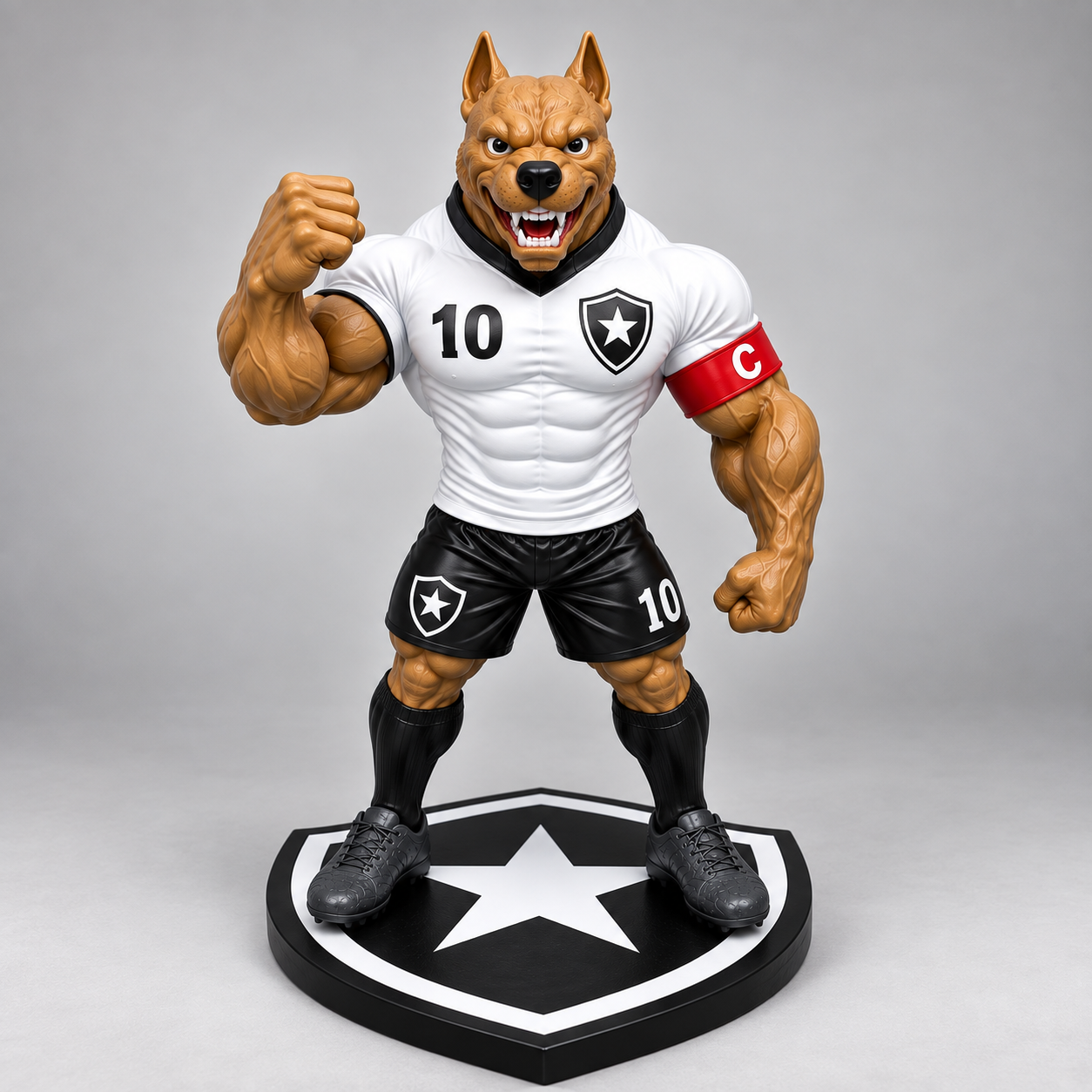 Estátua Cachorro Botafogo Colecionável