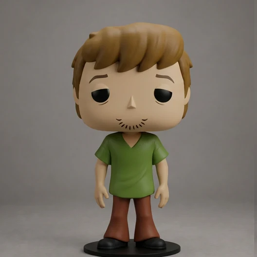 Funko Pop Salsicha 3D