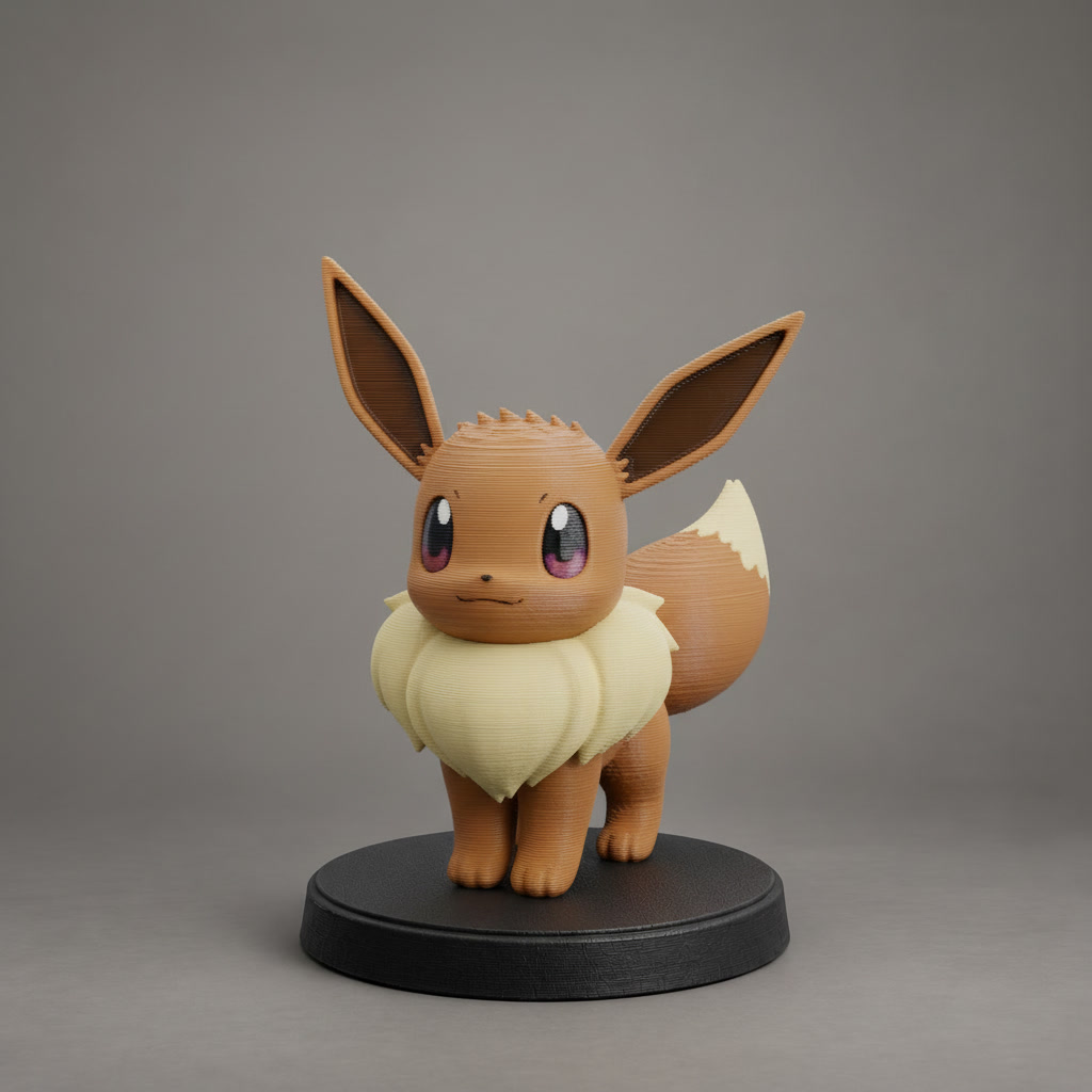 Estátua Eevee Colecionável