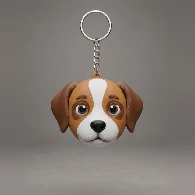 Chaveiro Cachorrinho 3D