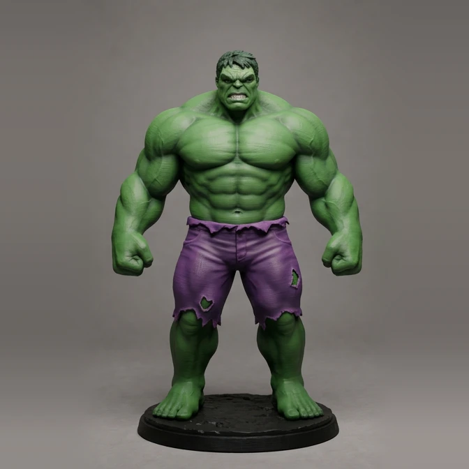 Estátua Hulk Colecionável
