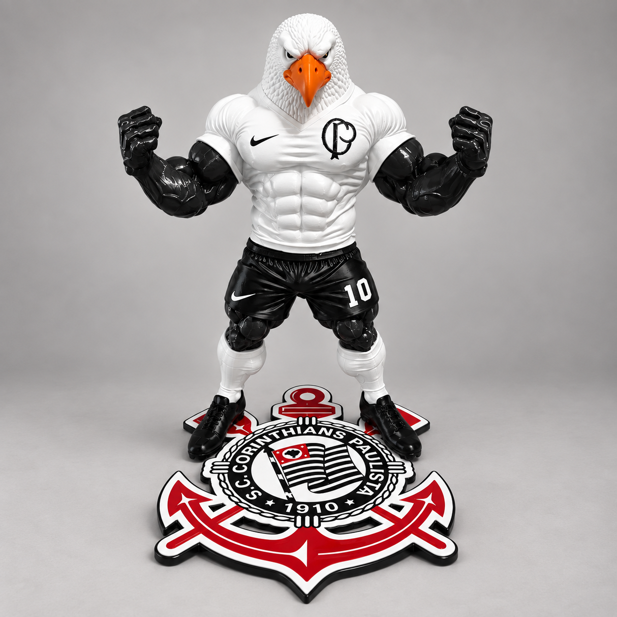 Estátua Gavião Corinthians Colecionável