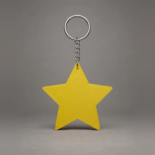 Chaveiro Estrela 3D