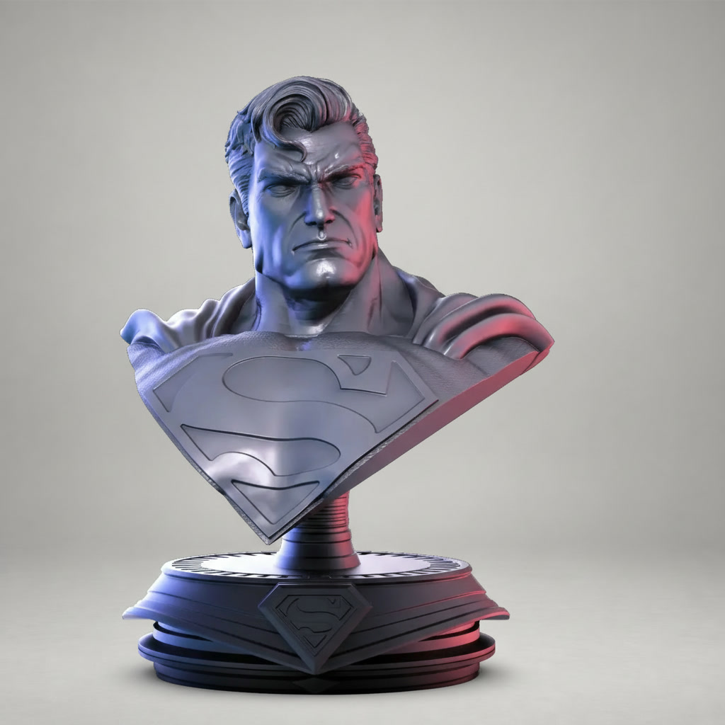 Busto Superman Clássico DC