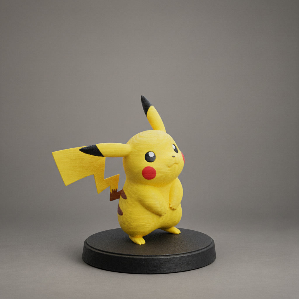 Estátua Pikachu Clássico Colecionável