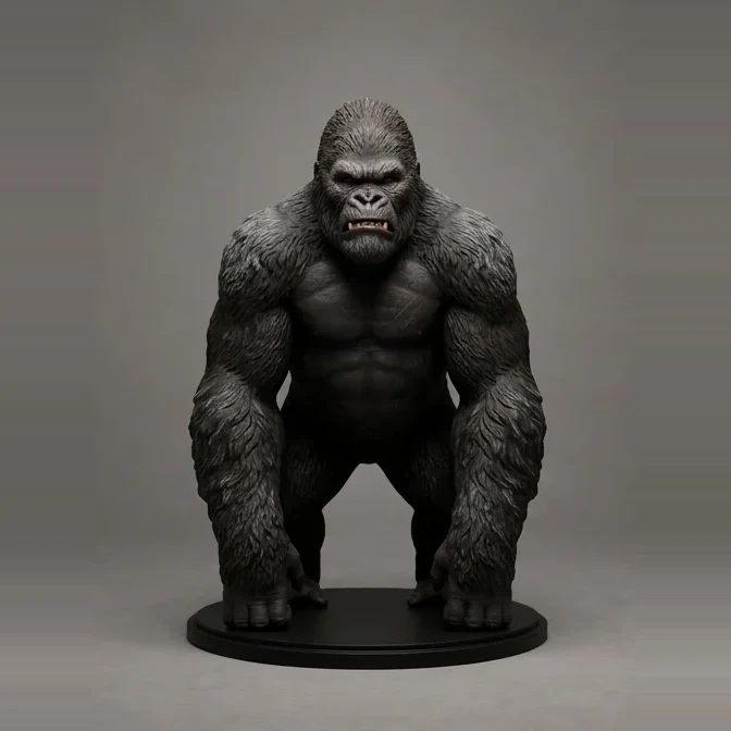 Estátua King Kong Colecionável