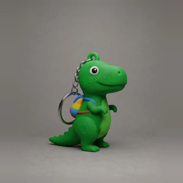 Chaveiro Dinossauro 3D
