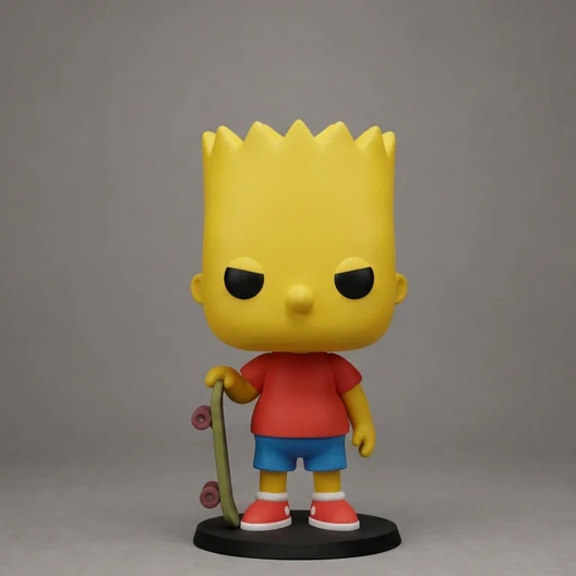 Funko Pop Bart Simpson 3D