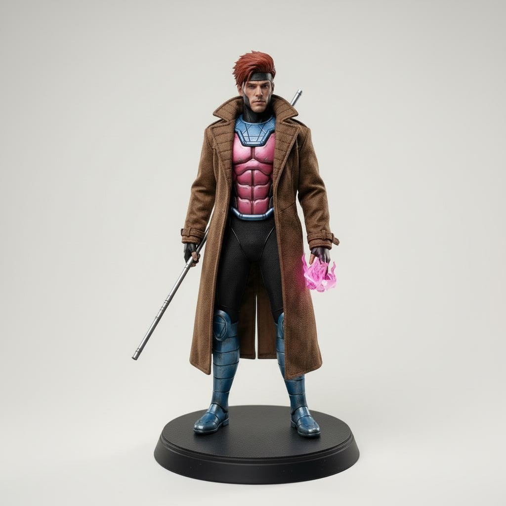 Estátua Gambit Colecionável
