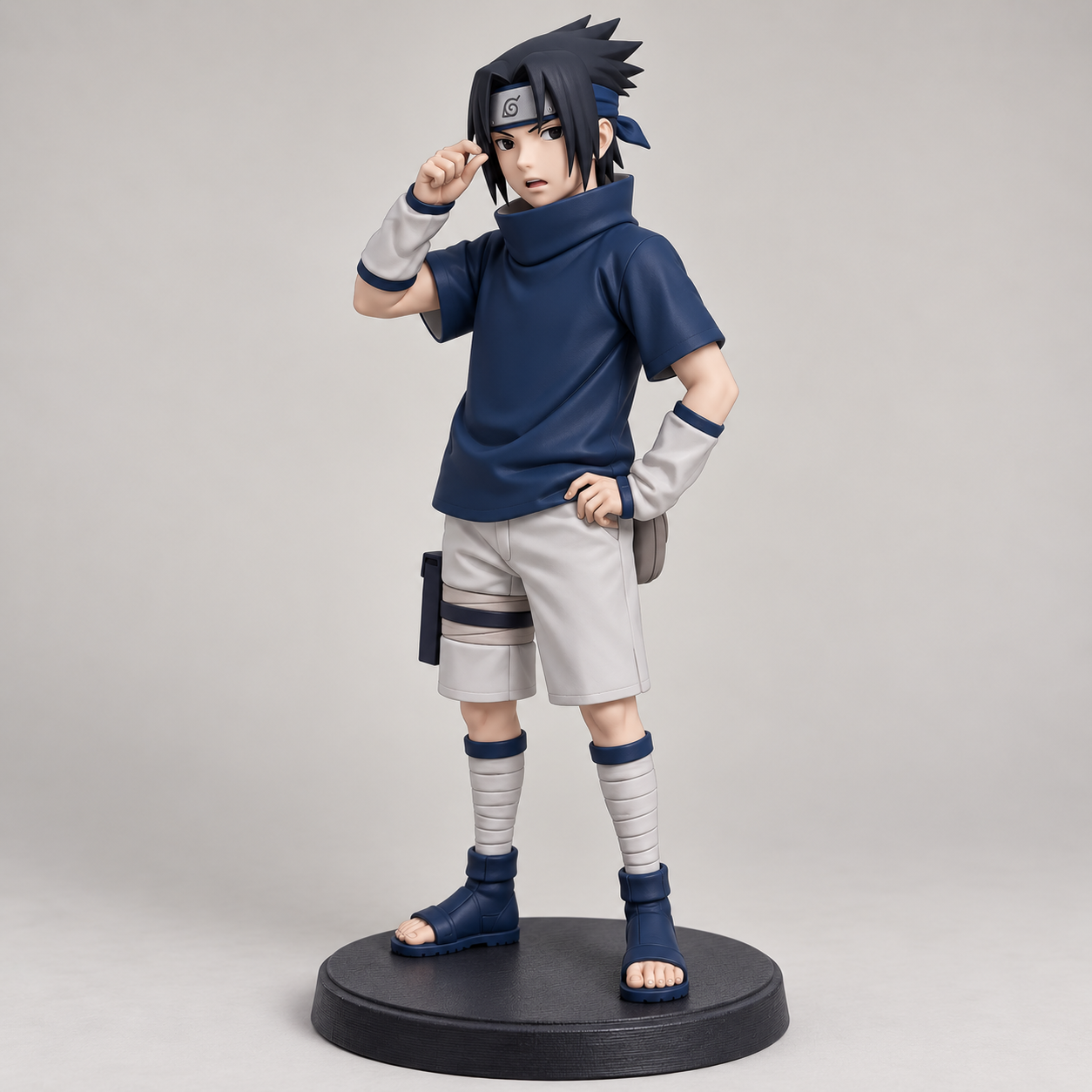 Estátua Sasuke Uchiha Clássico Colecionável