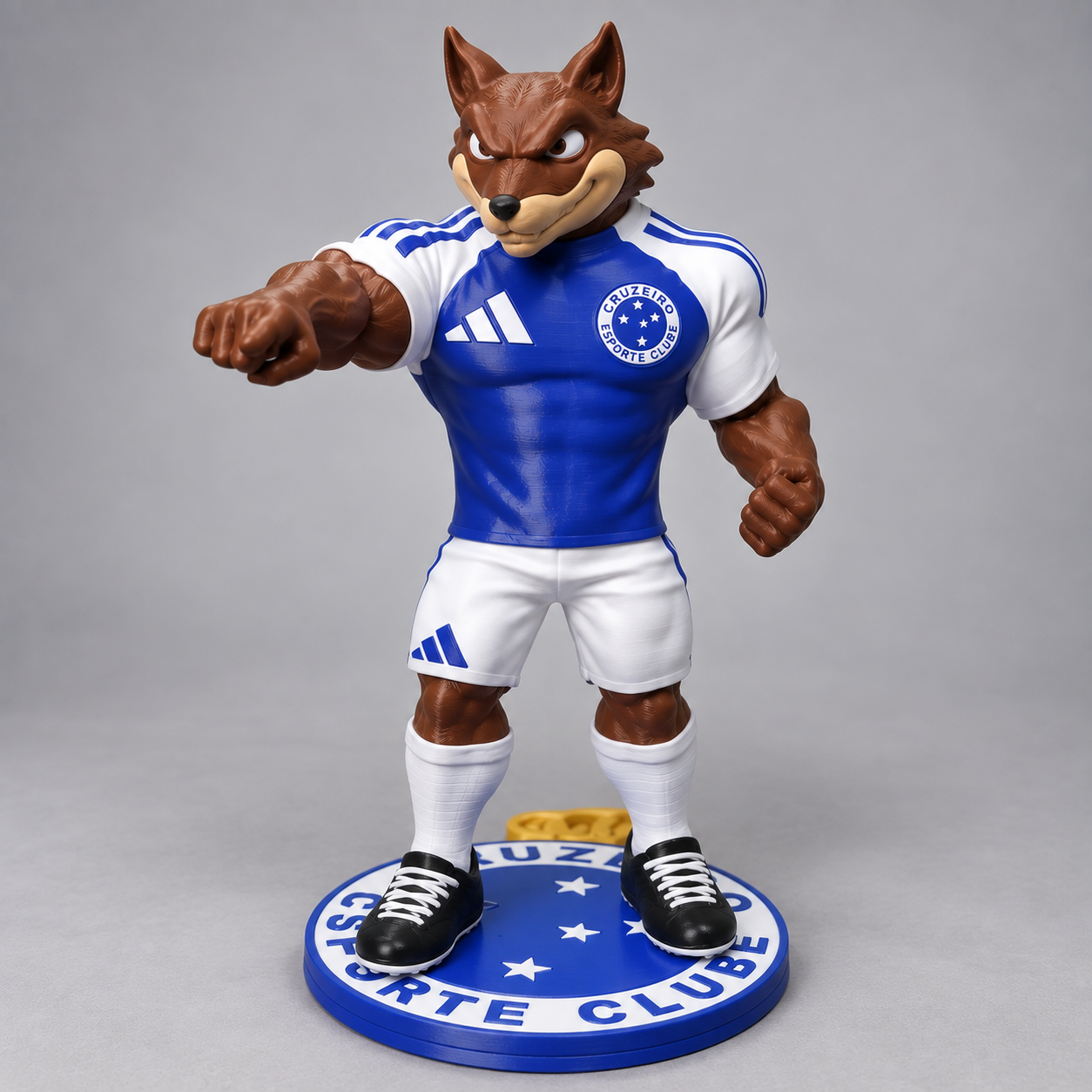 Estátua Raposa Cruzeiro Colecionável