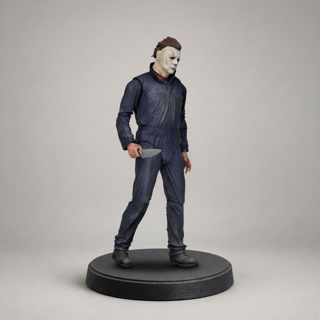 Estátua Michael Myers Colecionável